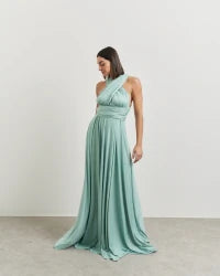 Vestido Longo Milformas Menta