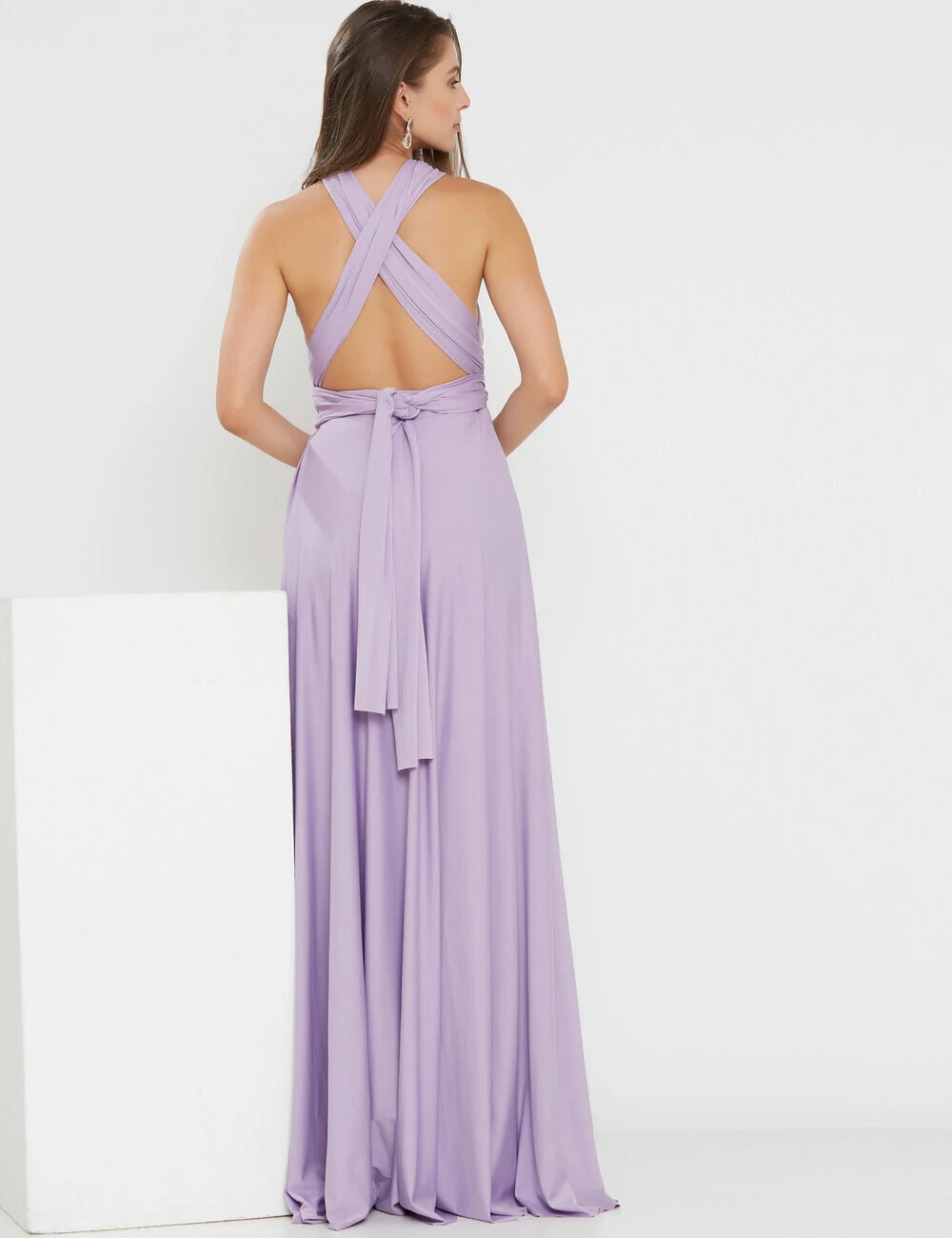 Vestido Longo Milformas Lilás