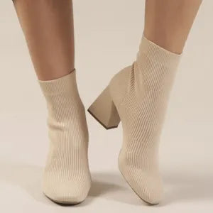 BOTA SALTO BLOCO KNIT