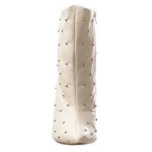 BOTA CANO CURTO COLETADA TACHAS