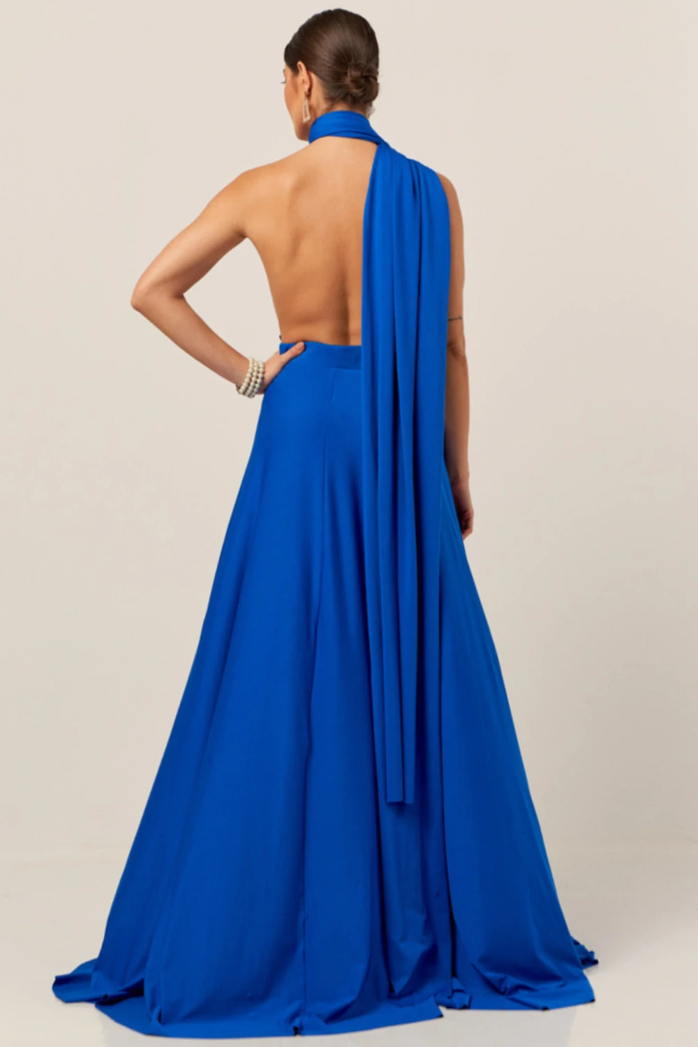 Vestido Longo Infinity Royal