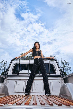 Top estrela jeans  - Ana Castela