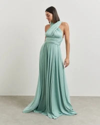 Vestido Longo Milformas Menta