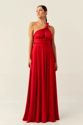 Vestido Longo Milformas Vermelho