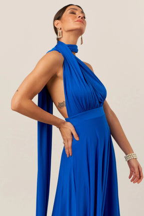 Vestido Longo Infinity Royal
