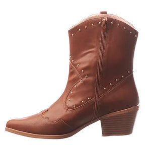 BOTA WESTERN TACHAS BOLAS
