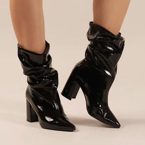 BOTA CANO CURTO ENRRUGADA