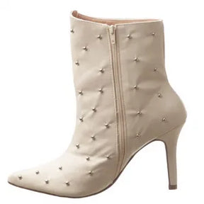BOTA CANO CURTO COLETADA TACHAS