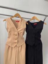 Kit 2 Conjunto alfaiataria Nude + Preto V165