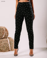 Calça jeans black mom cintura alta - Ana Castela